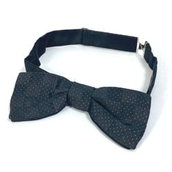 LOUIS VUITTON Louis Vuitton Bowtie Damier Dot Polka Bow Tie Silk Necktie Men's Black