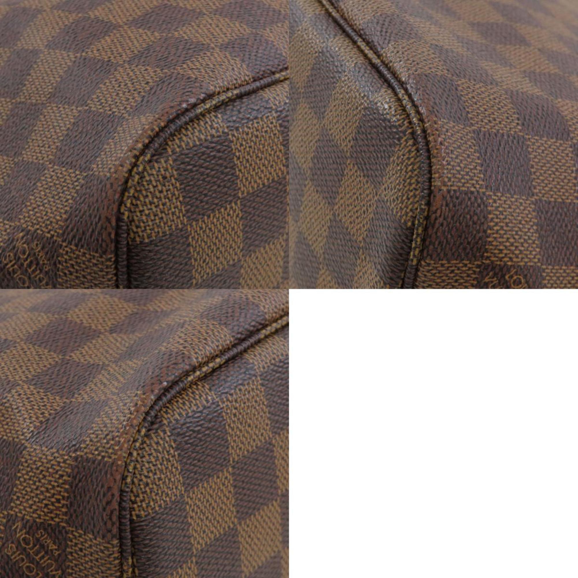 Louis Vuitton N51109 Neverfull PM Old Handbag Damier Canvas Women's LOUIS VUITTON