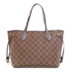 Louis Vuitton N51109 Neverfull PM Old Handbag Damier Canvas Women's LOUIS VUITTON