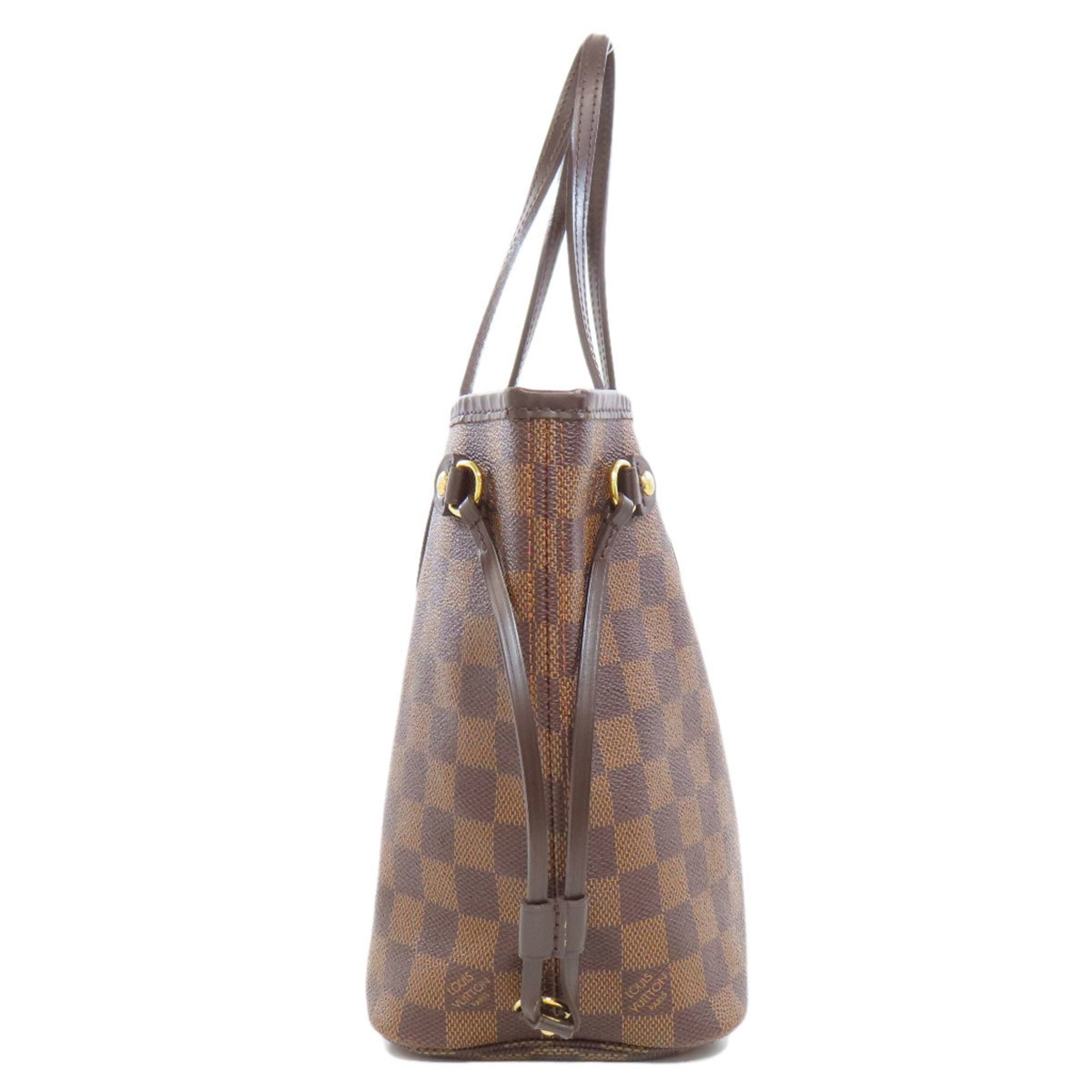 Louis Vuitton N51109 Neverfull PM Old Handbag Damier Canvas Women's LOUIS VUITTON