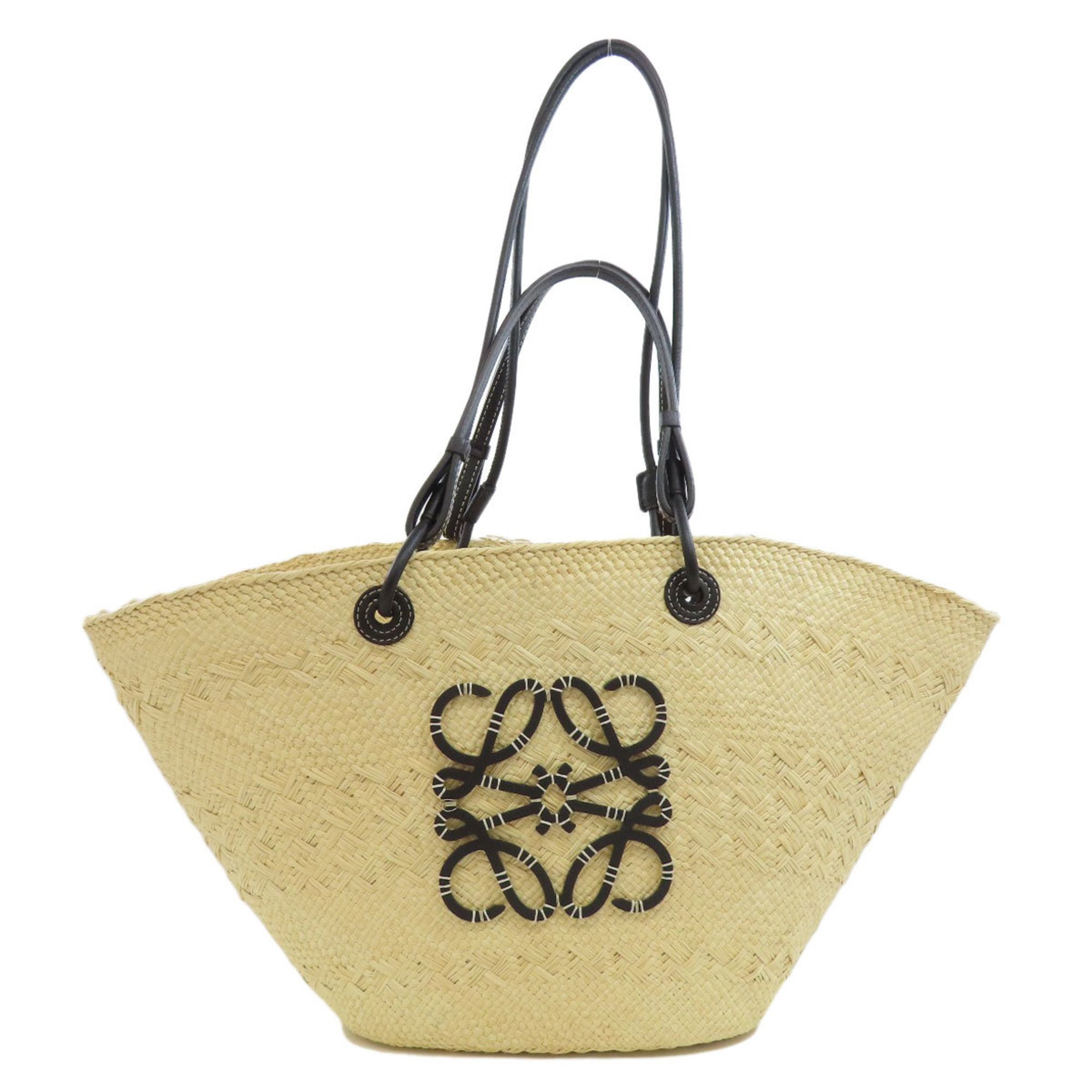 LOEWE Anagram Tote Bag Straw Women's