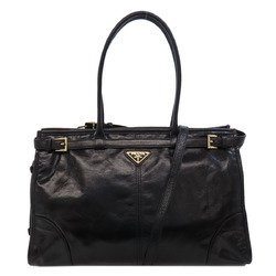 Prada metal tote bag calfskin women's PRADA