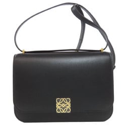 LOEWE Anagram Shoulder Bag Leather Women's