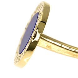 BVLGARI Lapis Lazuli Cufflinks K18 Yellow Gold Men's