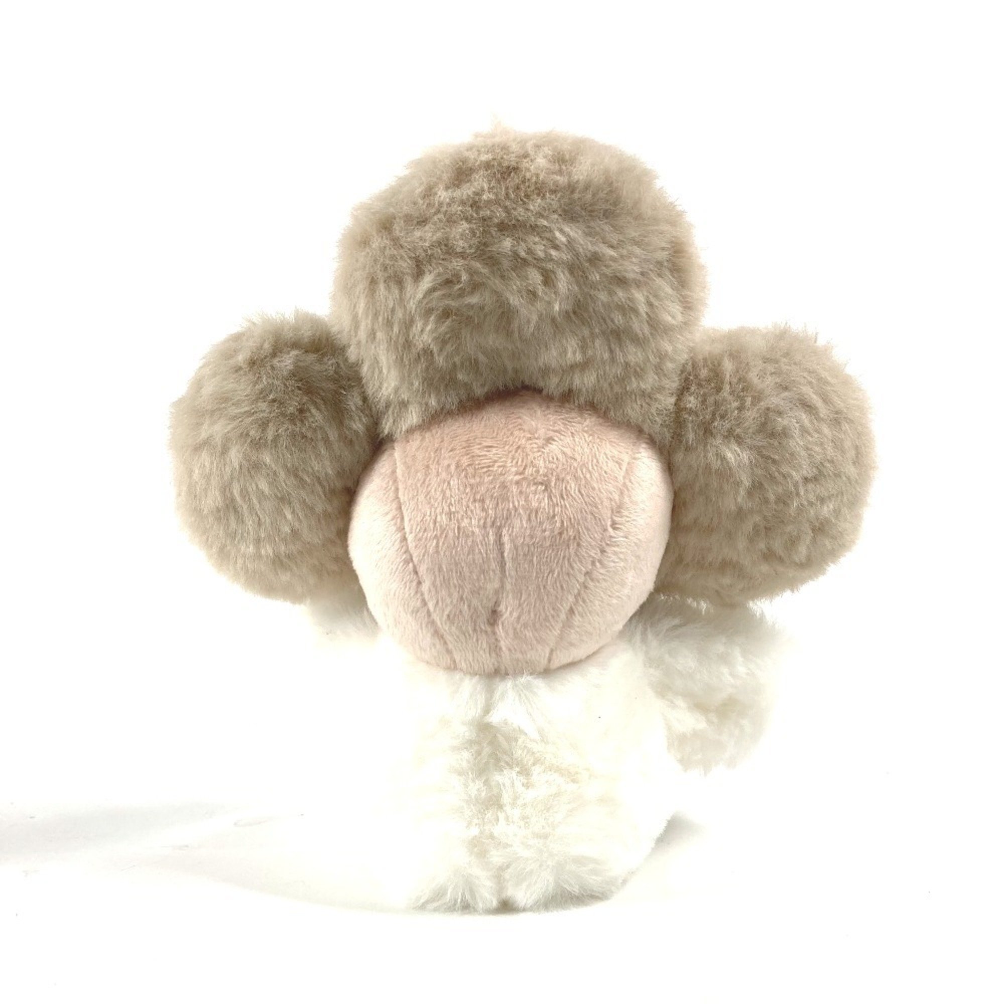 LOUIS VUITTON GI0954 Doudou Vivienne Doll Fur Stuffed Toy Polyester Women's Beige