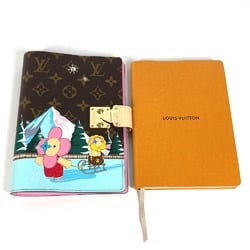 LOUIS VUITTON GI0942 Monogram Vivienne Couverture Carnet Paul Notebook Stationery Cover Canvas Women's Brown