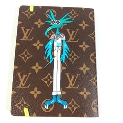 LOUIS VUITTON GI0583 LV Friend Cahier Clemence Stationery Memo Pad Notebook Monogram Canvas Men's Brown