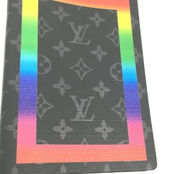 LOUIS VUITTON GI0406 Monogram Eclipse Cahier Clemence Canvas Paper Men's Women's Rainbow Black x Multi?