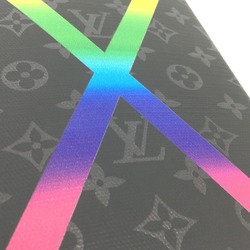 LOUIS VUITTON GI0406 Monogram Eclipse Cahier Clemence Canvas Paper Men's Women's Rainbow Black x Multi?