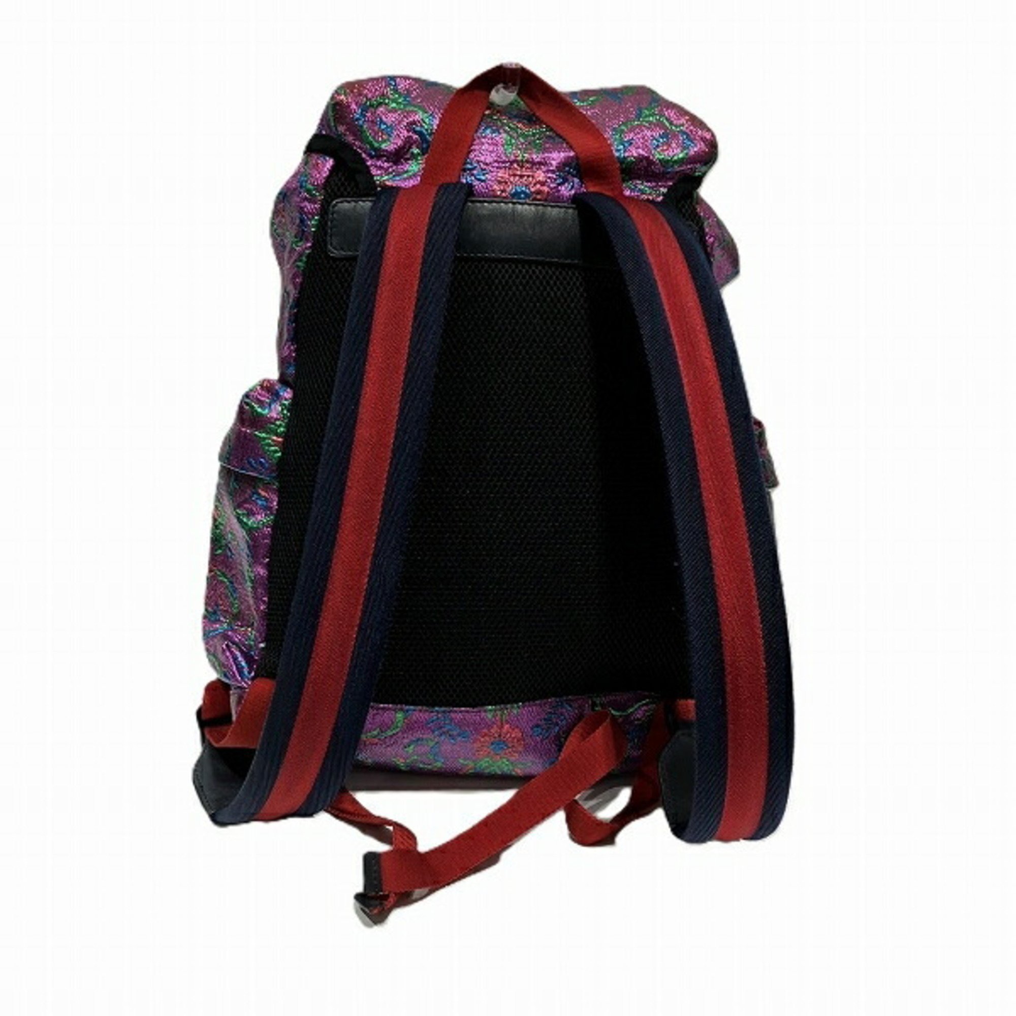 Gucci brocade backpack on sale