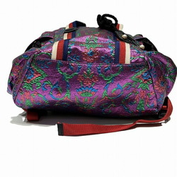 GUCCI Brocade 466467 Backpack Bag Rucksack Women's