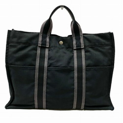 Hermes Foule MM Black Bag Tote Handbag Men Women