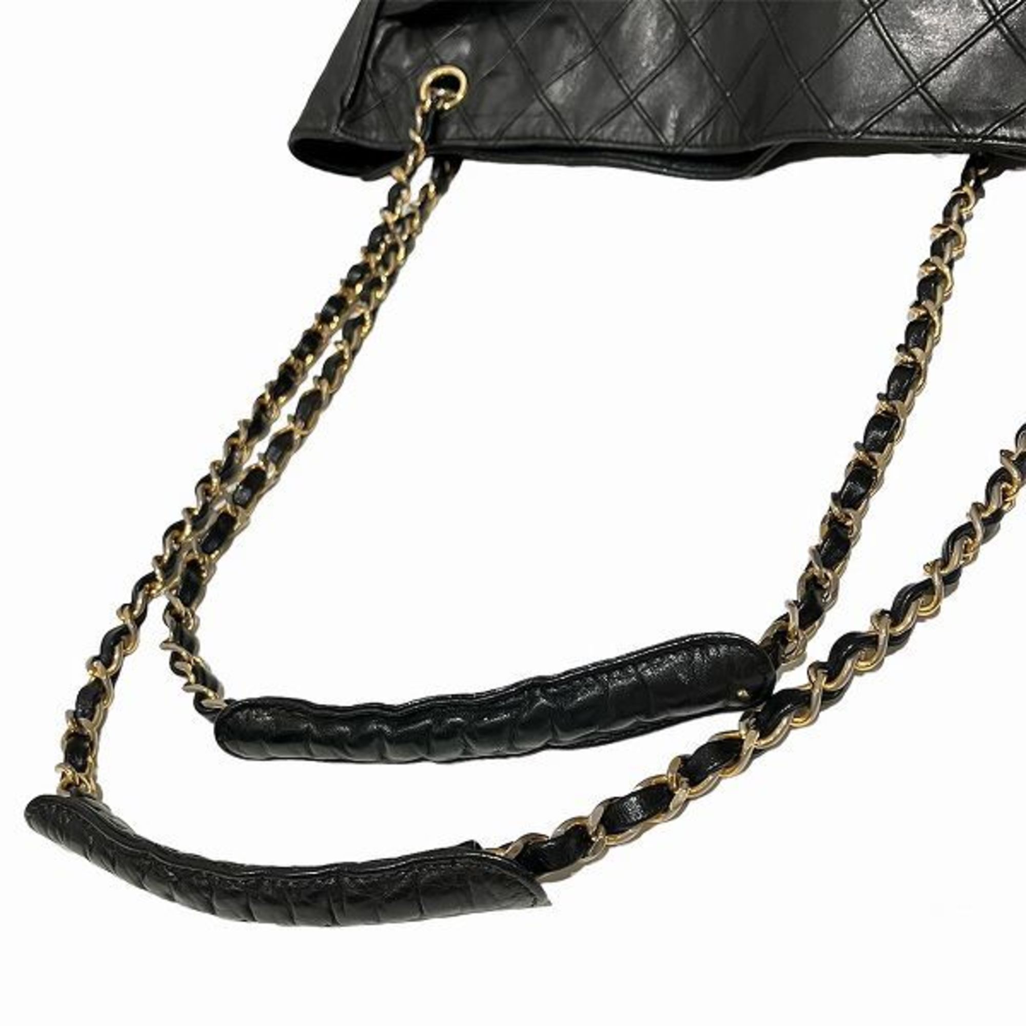 CHANEL Bicolor Chain Shoulder Bag Tote for Women