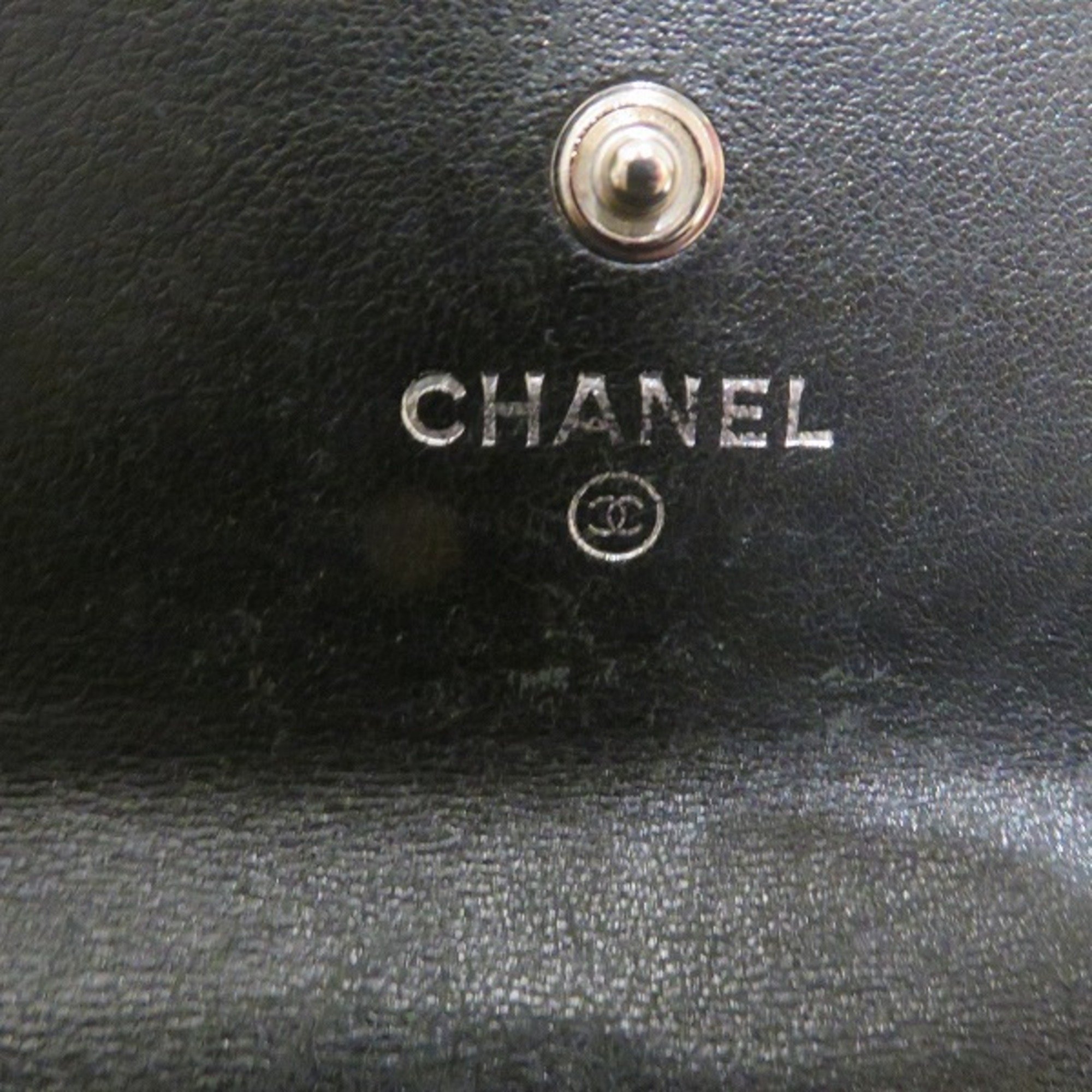 CHANEL Matelasse Lambskin Coco Mark Long Wallet for Women