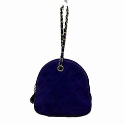 CHANEL Matelasse Chain Purple Bag Handbag Women's