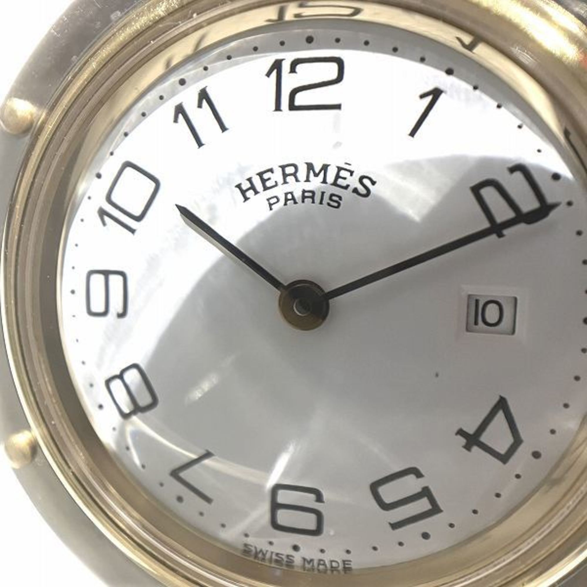 Hermes Clipper CL4.220 Quartz Ladies Watch Wristwatch