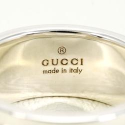 Gucci Branded G Silver Ring Total weight approx. 7.1g Similar