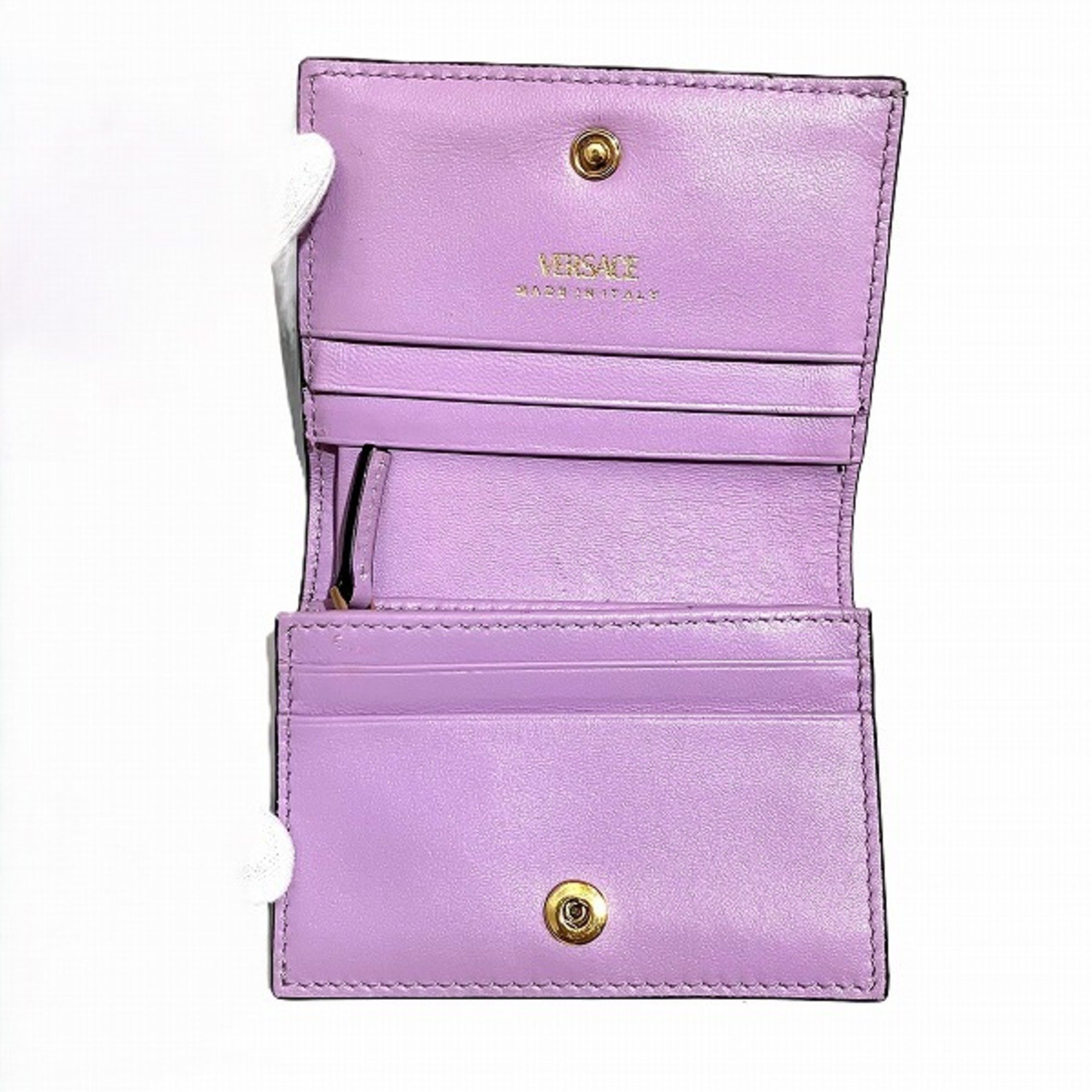 Versace Medusa Bi-fold Wallet for Men and Women