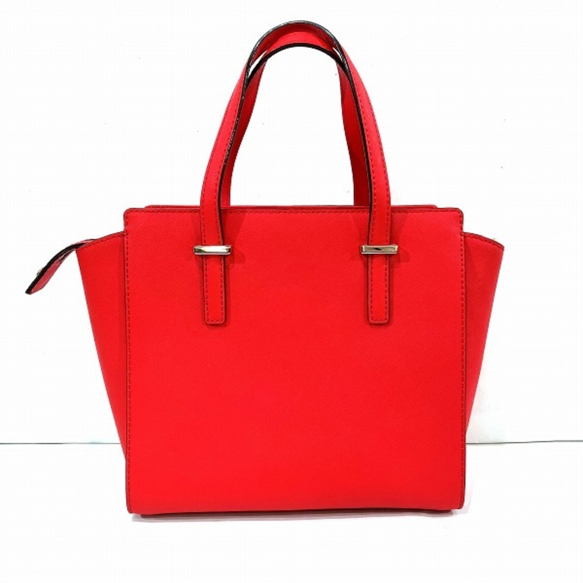 Kate Spade 2way Leather Red Bag Handbag Shoulder Women's