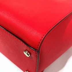 Kate Spade 2way Leather Red Bag Handbag Shoulder Women's