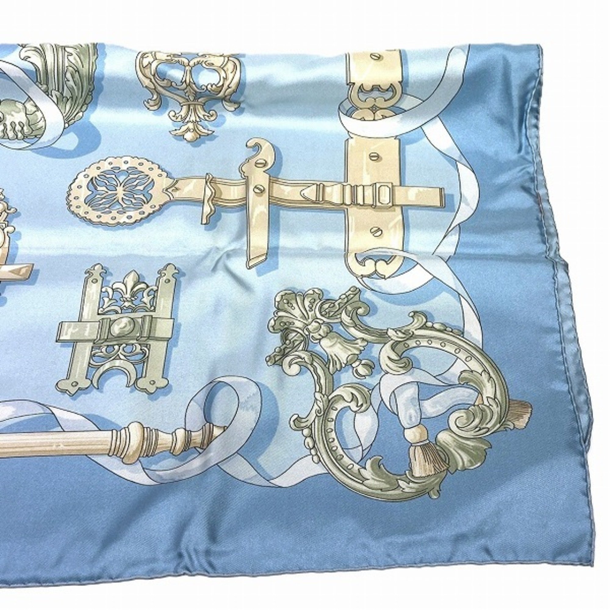 Hermes Carré 90 FERRONNERIE Ironwork Accessories Scarf Women's