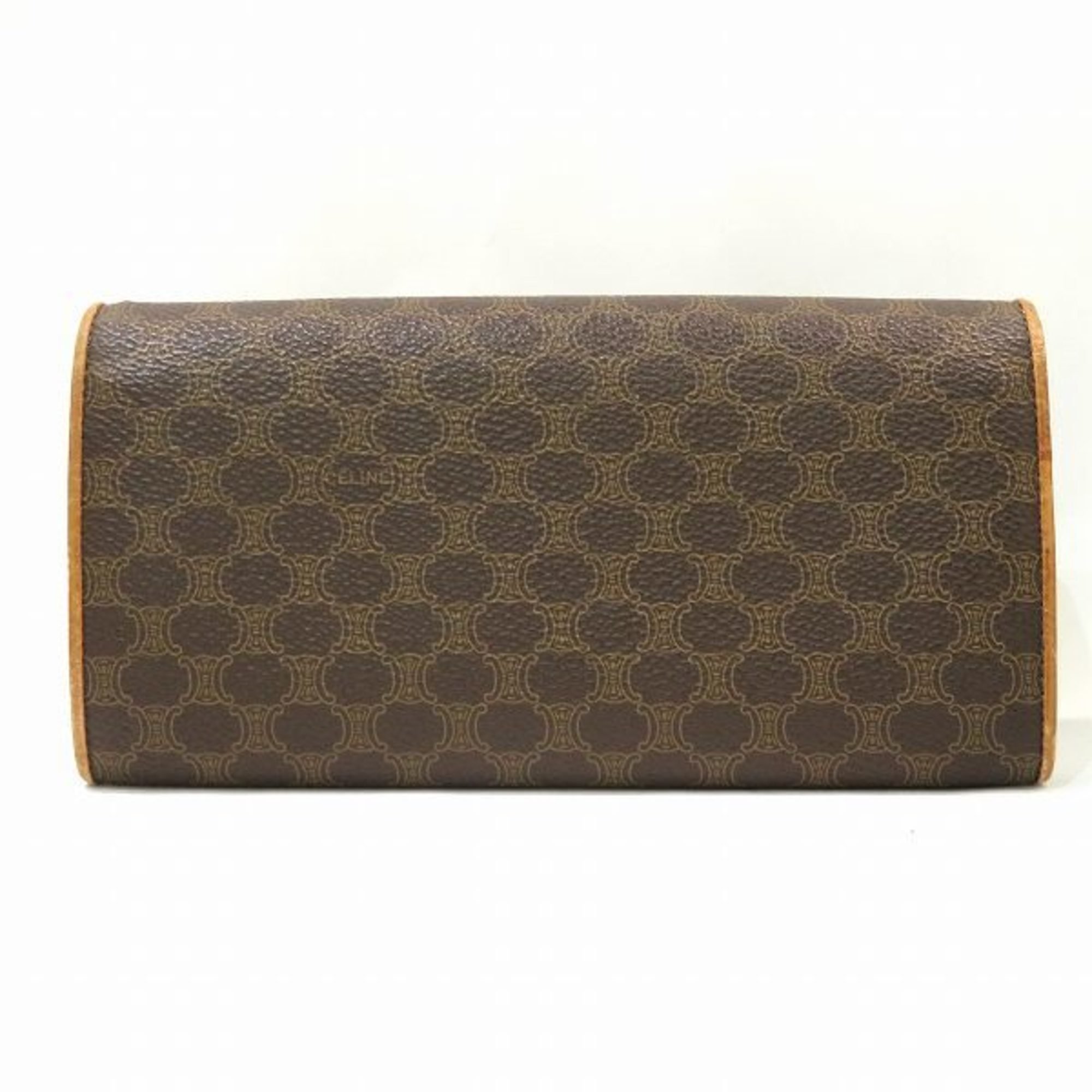 CELINE Macadam Brown Long Wallet for Men and Women