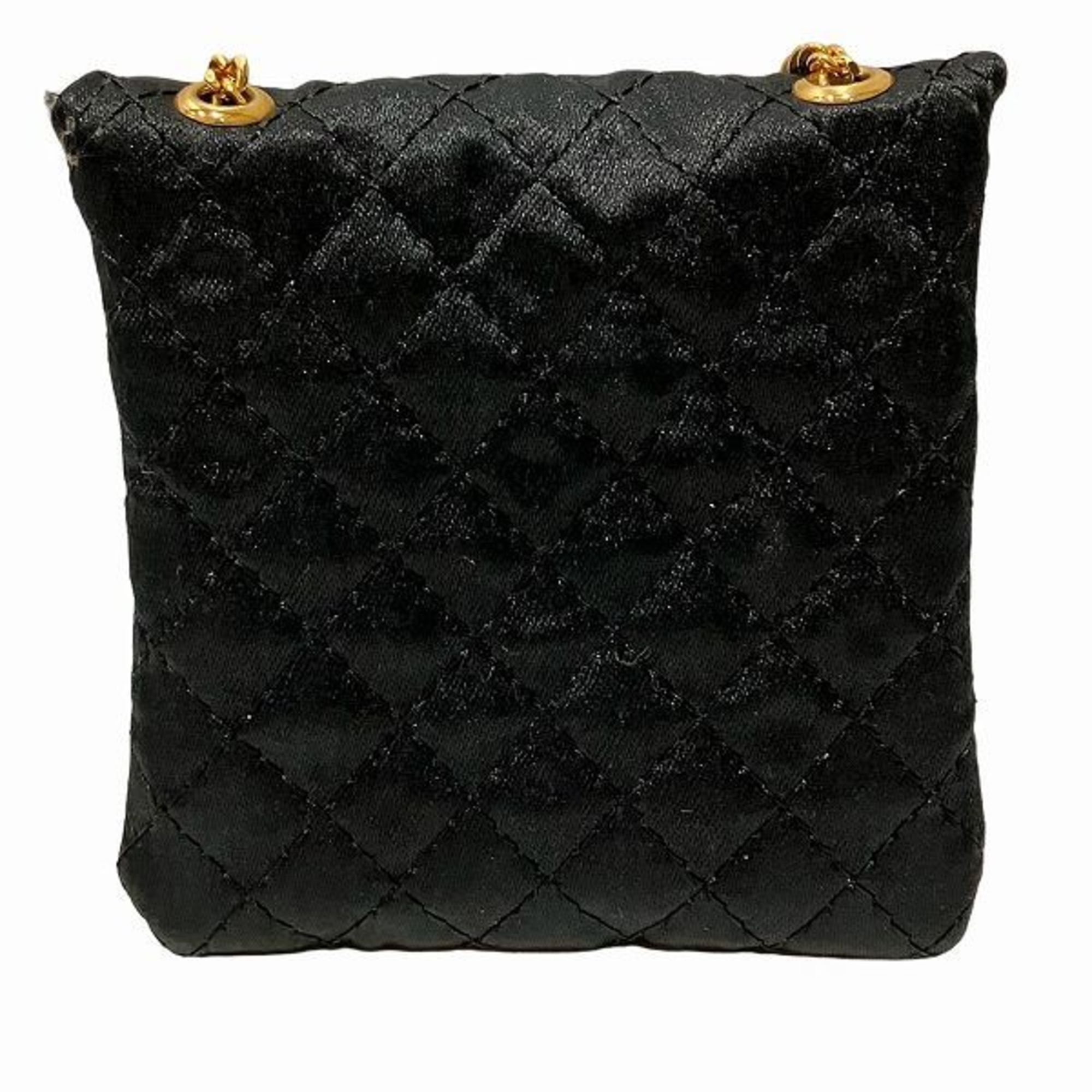 CHANEL Matelasse Coco Mark Chain Bag Pochette Shoulder