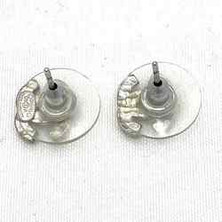 CHANEL Coco Mark Rhinestone 06P Accessories Earrings for Women