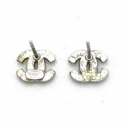 CHANEL Coco Mark Rhinestone 06P Accessories Earrings for Women