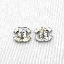 CHANEL Coco Mark Rhinestone 06P Accessories Earrings for Women