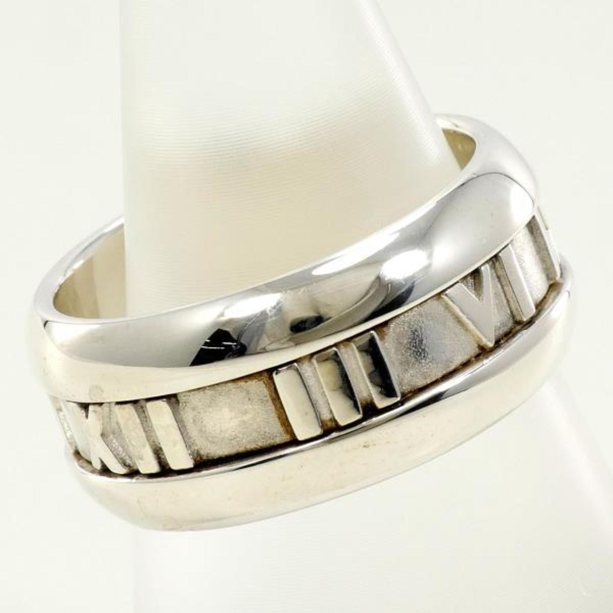 Tiffany Atlas Silver Ring Total weight approx. 8.9g Similar