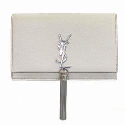 Yves Saint Laurent Kate Chain Wallet Tassel Shoulder 452159 Long for Women