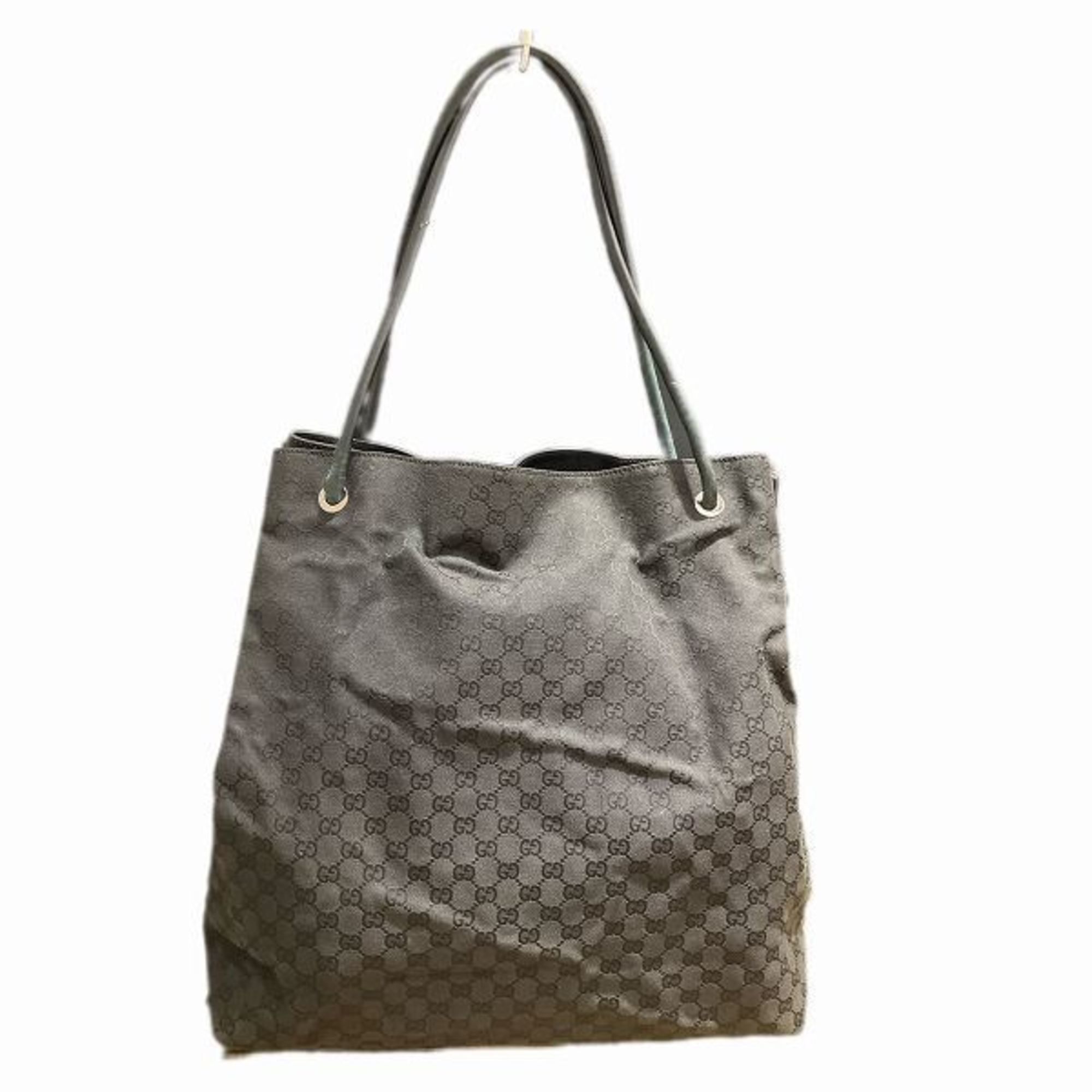 Gucci GG Canvas 101268 Bag Tote Shoulder Big Size Men's Women's