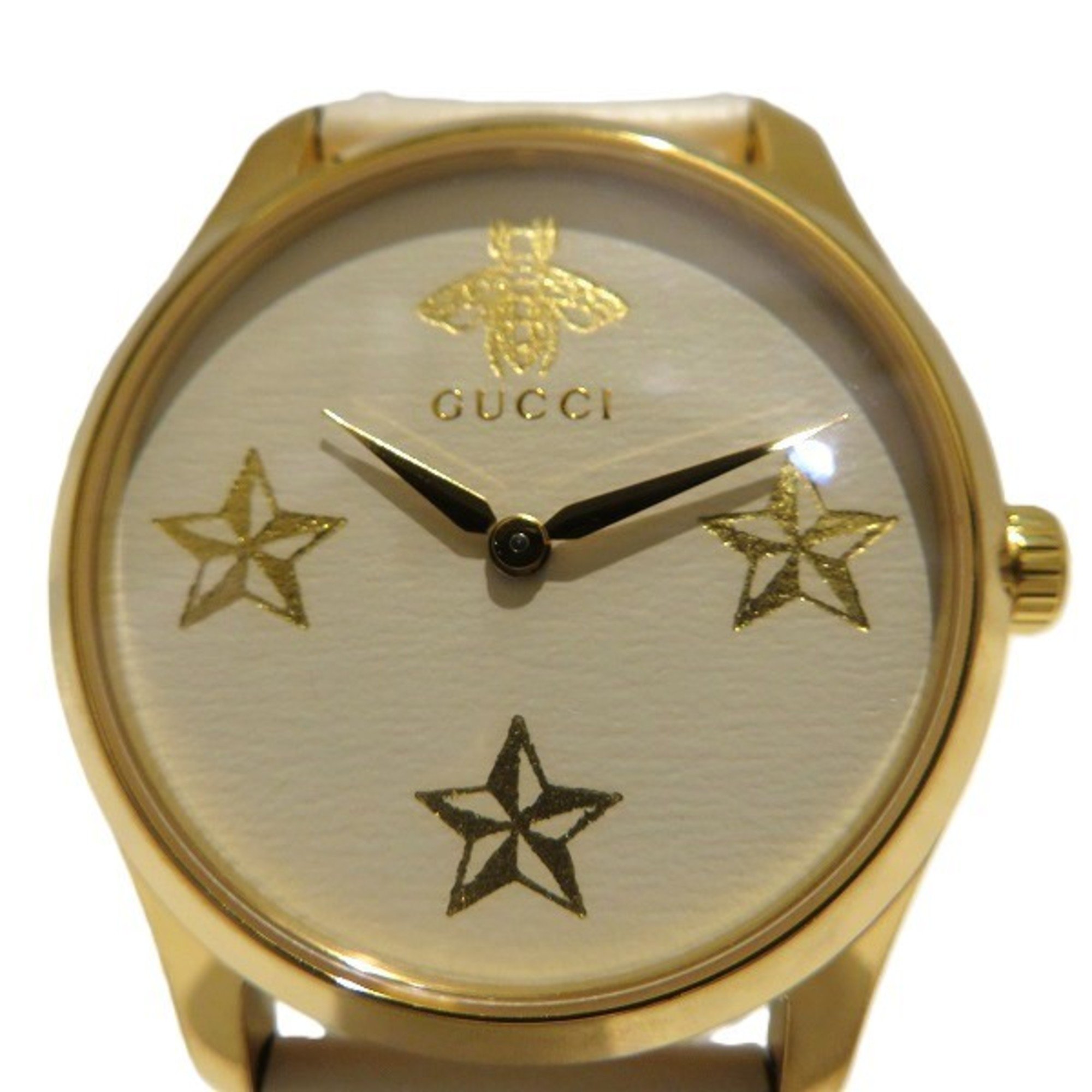 Gucci G Timeless YA126.4 Quartz Watch Women's