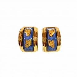 Hermes enamel cloisonné accessories earrings for women