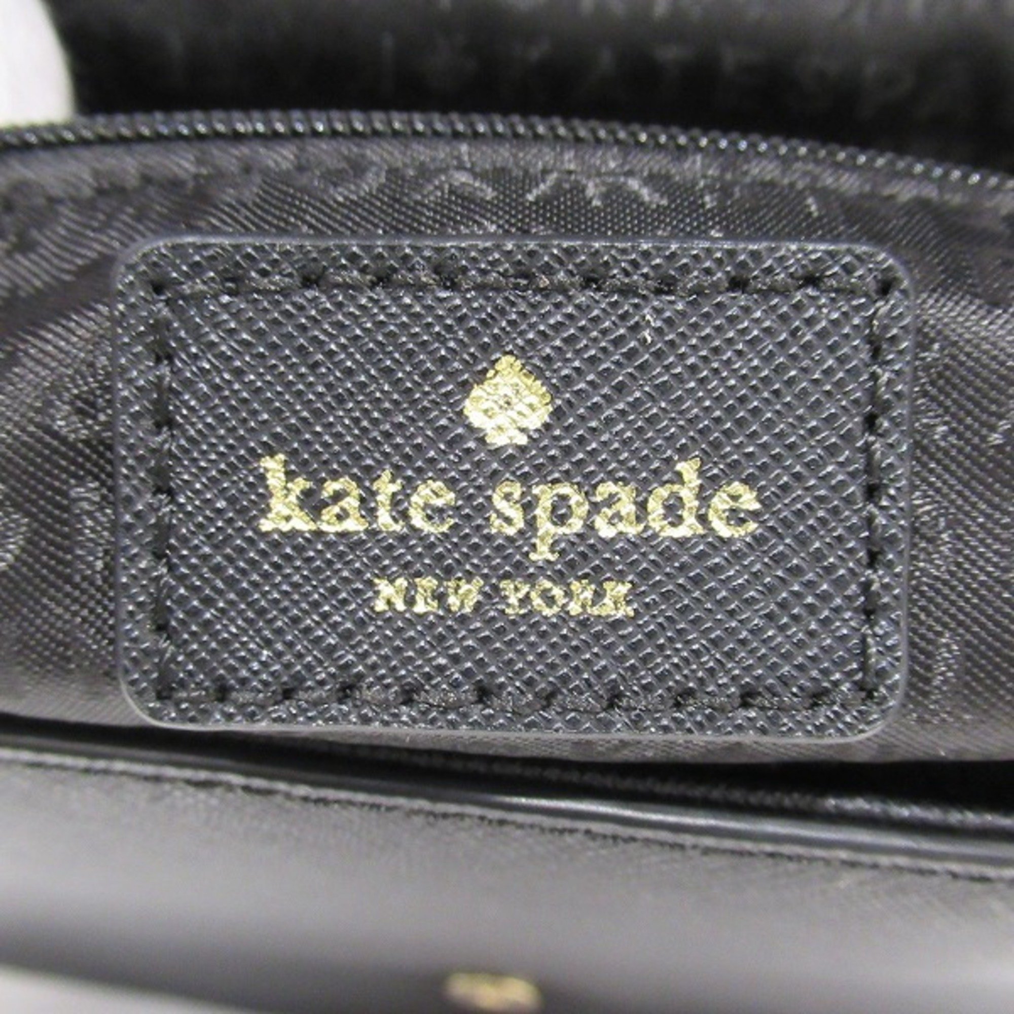 Kate Spade Leather Black WKRU4150 Bag Shoulder Women's