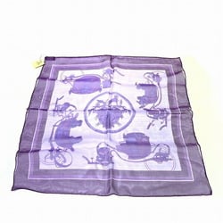 Hermes Carré 40 Exlibris Carriage Accessory Scarf Women's