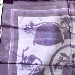 Hermes Carré 40 Exlibris Carriage Accessory Scarf Women's