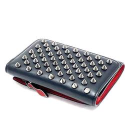 Christian Louboutin Macaron Spike Studs Tri-fold Wallet for Men and Women