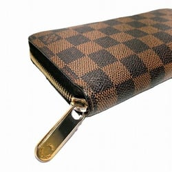 Louis Vuitton Damier Zippy Wallet N60015 Long Women's