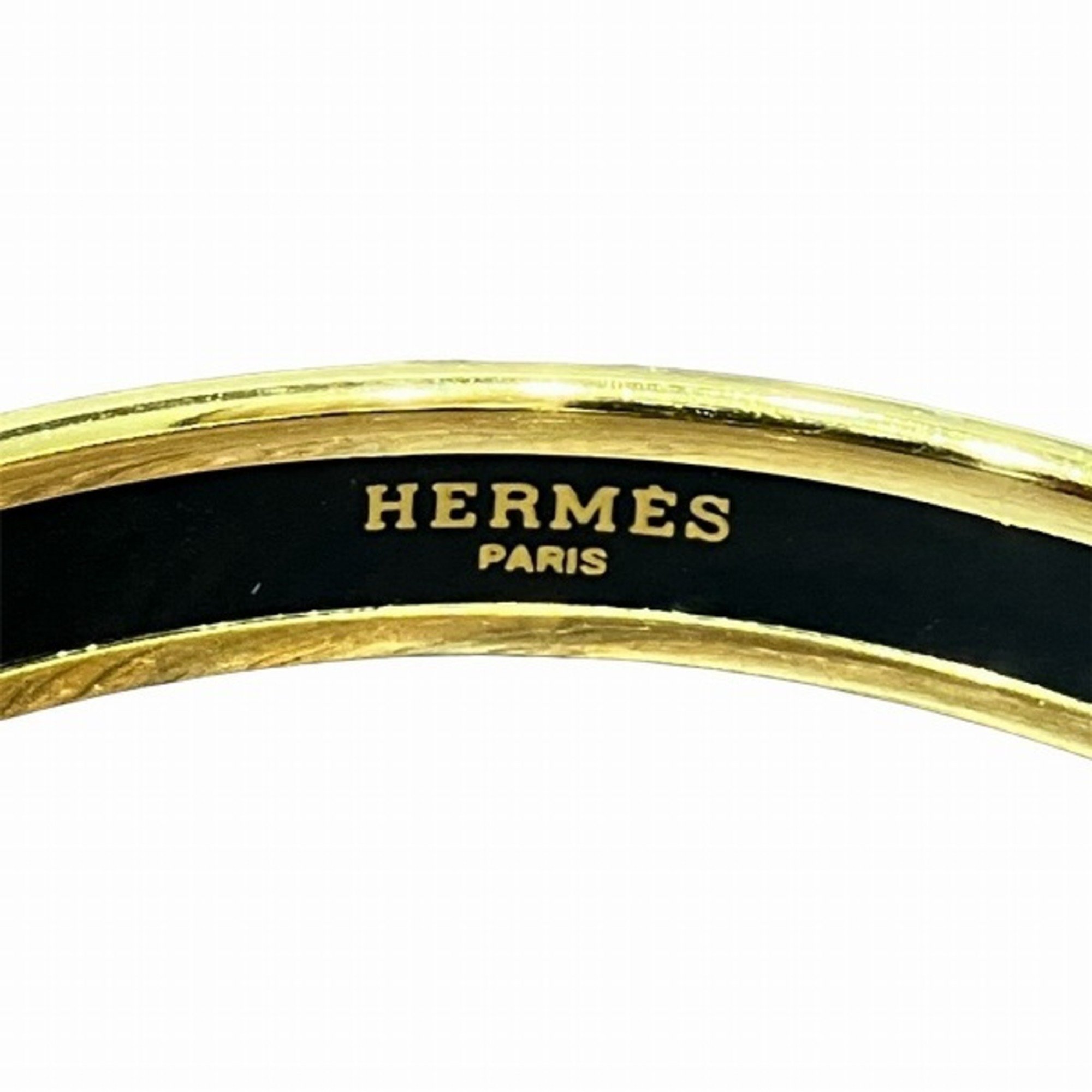 Hermes enamel cloisonné bangle accessory bracelet for women