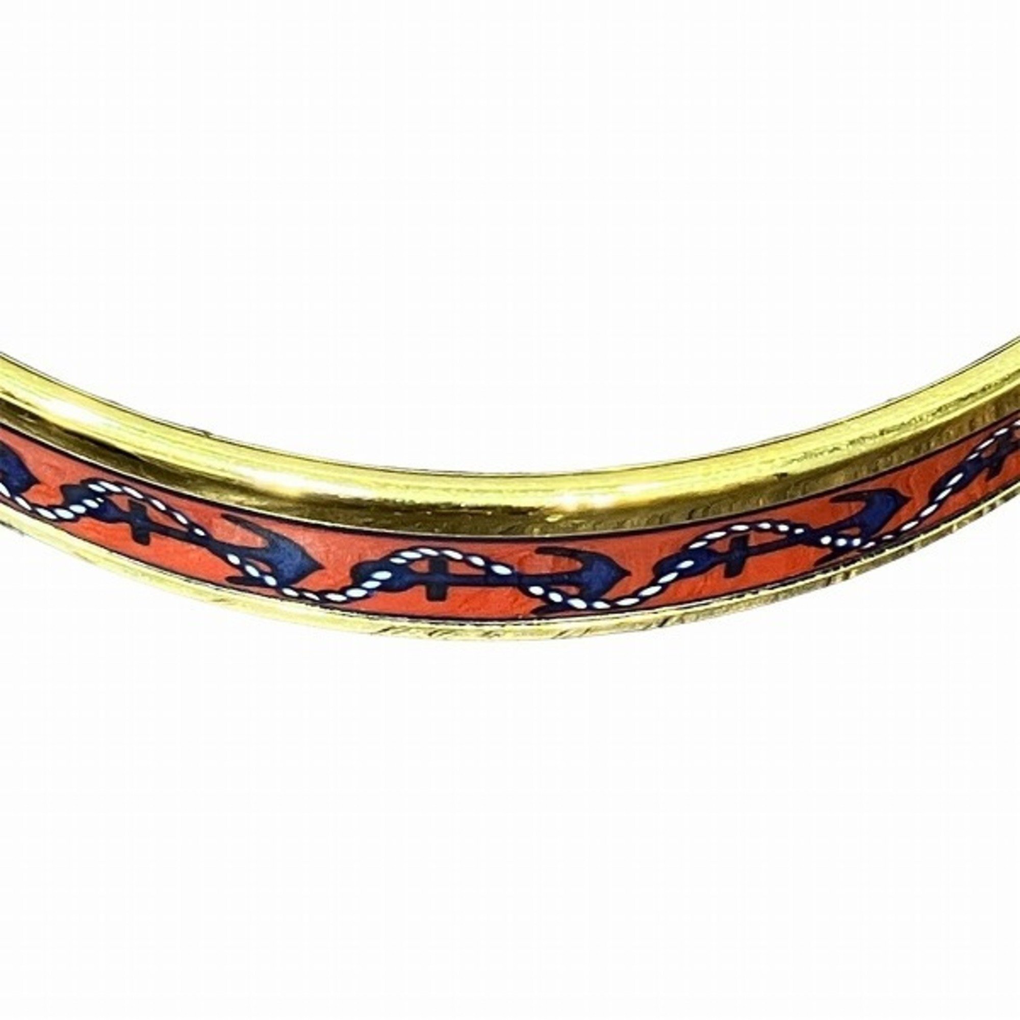 Hermes enamel cloisonné bangle accessory bracelet for women