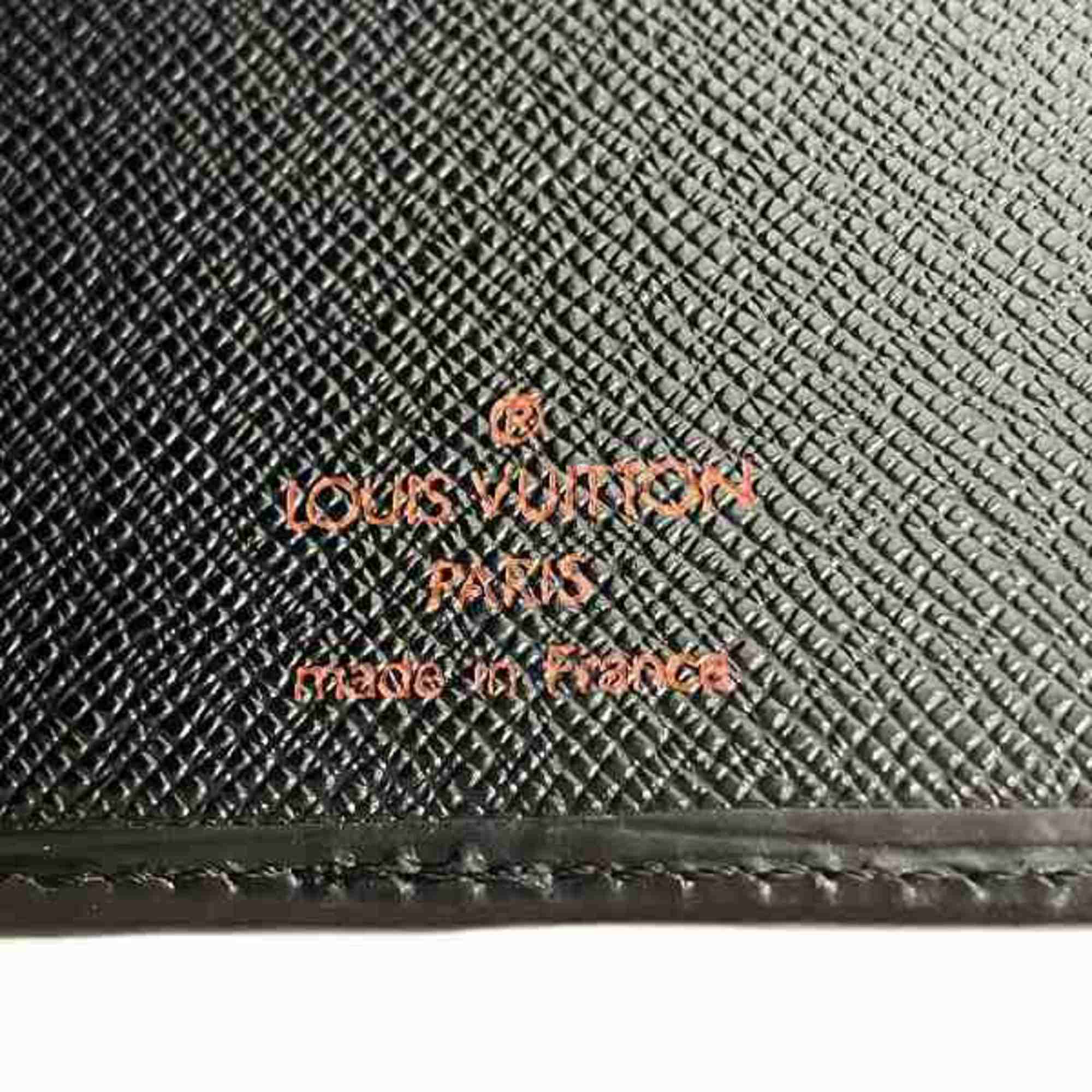 Louis Vuitton Epi Porte Carte Credit M63212 Billfold Long Wallet Bi-fold Men's