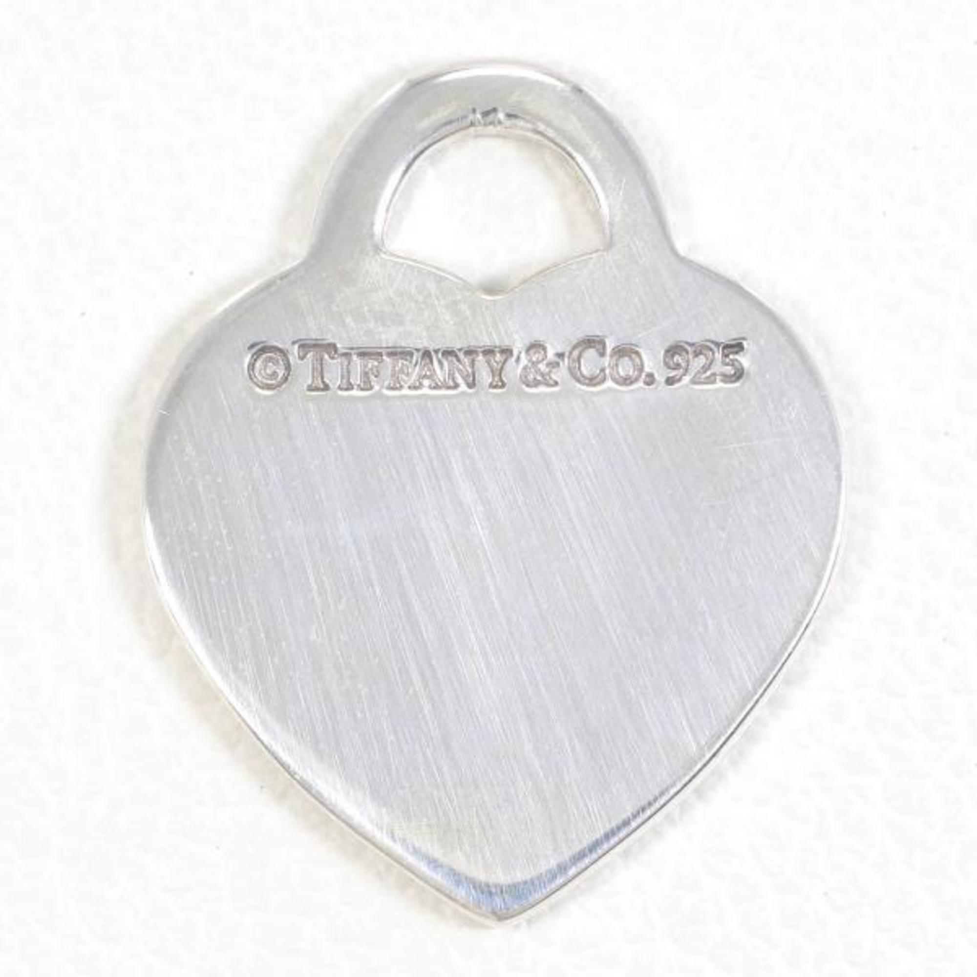 Tiffany Notes Heart Silver Pendant Top Total weight approx. 2.3g Similar