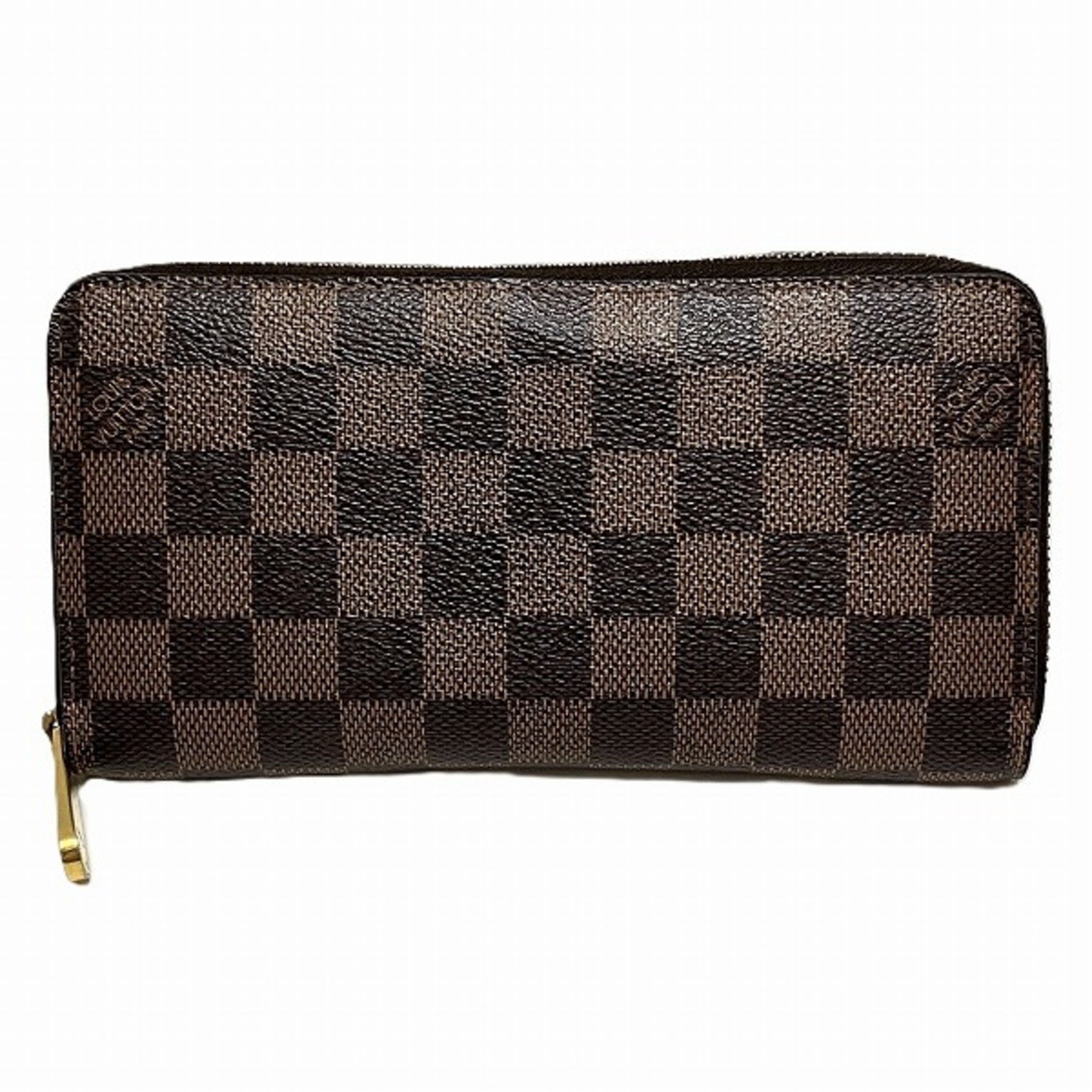 Louis Vuitton Damier Zippy Wallet N60015 Long for Men and Women