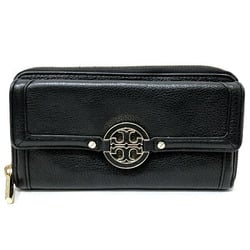 Tory Burch Leather Round Long Wallet for Men