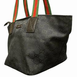 GUCCI Sherry Line 131228 GG Canvas Bag Handbag for Women