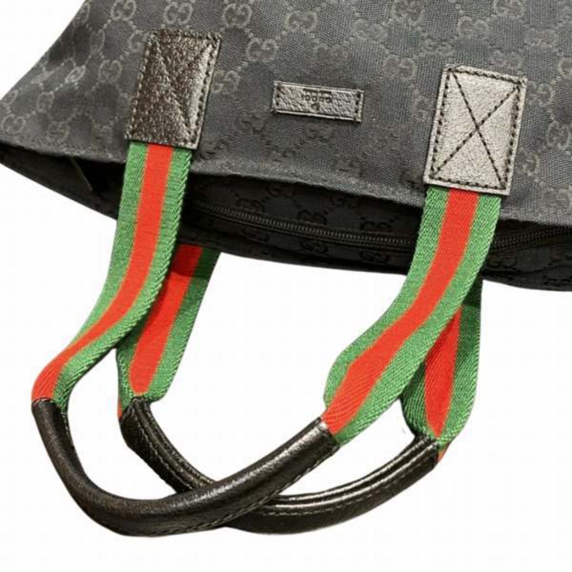 GUCCI Sherry Line 131228 GG Canvas Bag Handbag for Women