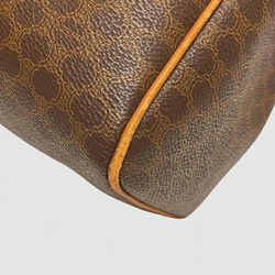 CELINE Macadam Brown Bag Handbag Women's