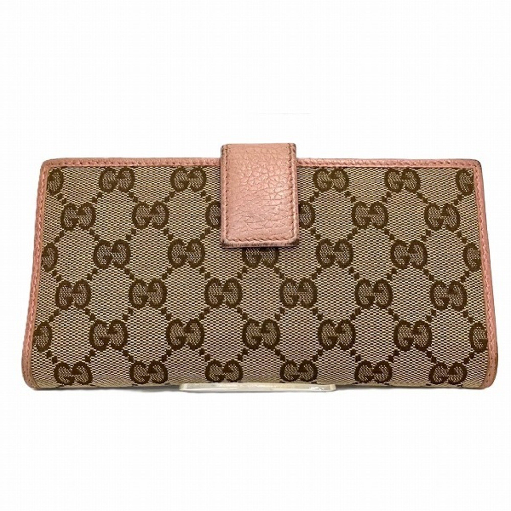 GUCCI GG Canvas 231841 Long Wallet Bi-fold for Women